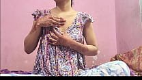 Amateur Skinny Indian Girl Having Fun And Masturbates On Webcam